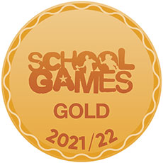 School Games Gold Award: 2021-2022