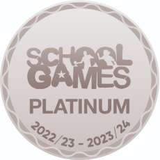School Games Platinum Award: 2022-2023 2023-2024